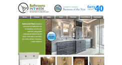 Desktop Screenshot of bathroomsin1week.com